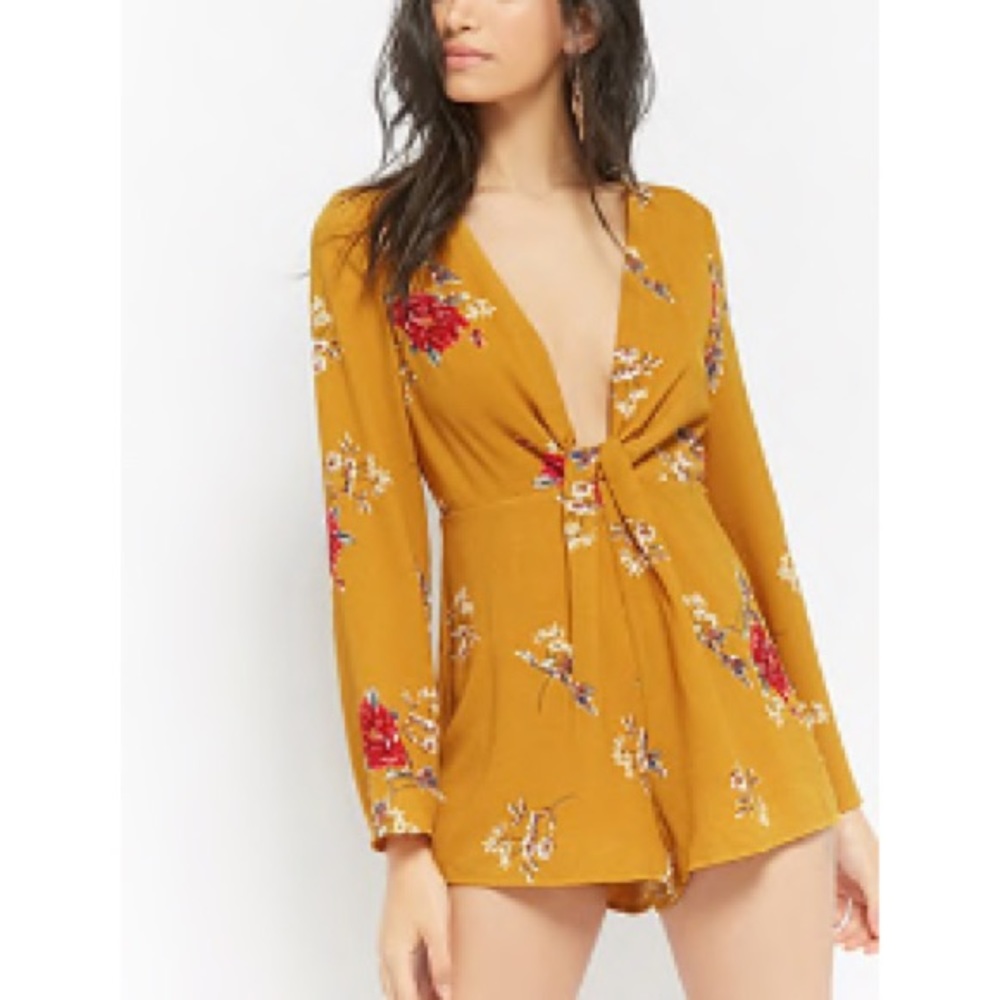 Floral Romper